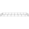 Dog Kennel Black 258.3 ft¬≤ Steel